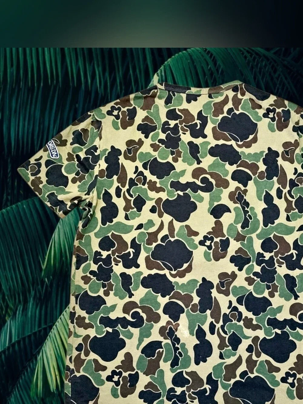 Polo by Ralph Lauren Green Brown Tan Camo Crewneck Tee